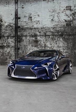 ليكزوس تكشف عن سيارة LF-LC Blue الرياضية